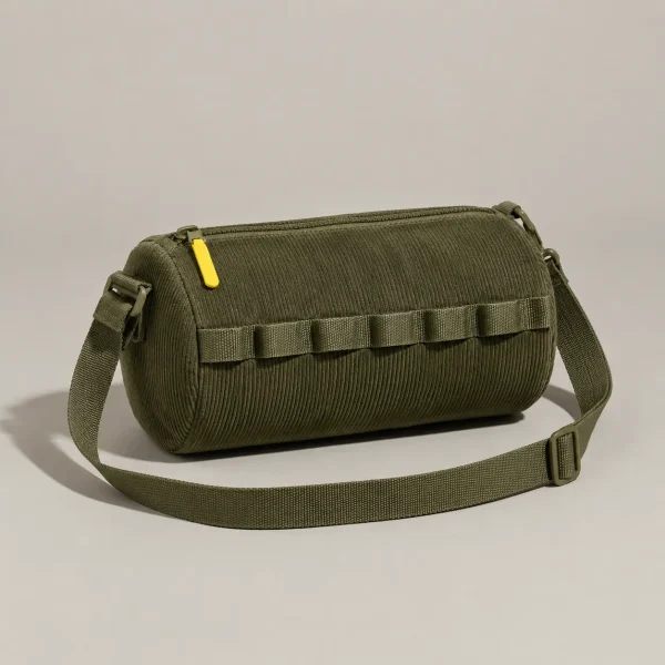 Cord Barrel Crossbody, studio photo