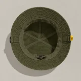 Cord Rail Bucket, inside view with sweatband and size adjuster