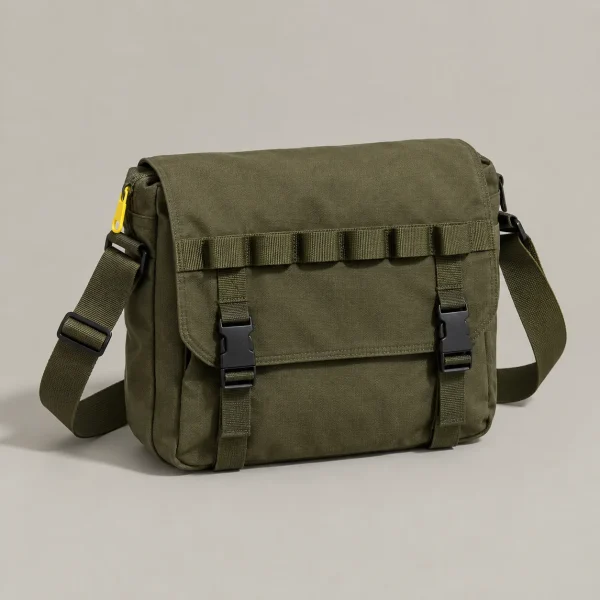 Field Messenger Crossbody, studio photo