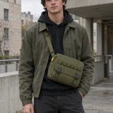 Field Messenger Crossbody in use