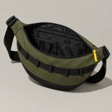 Hip Rail Crossbody, opened to show the inside