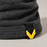 Merino-Blend Gaiter, close-up of the rail and hardware