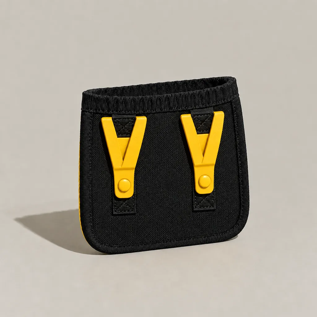 Mesh Pocket, back with two V-Clips