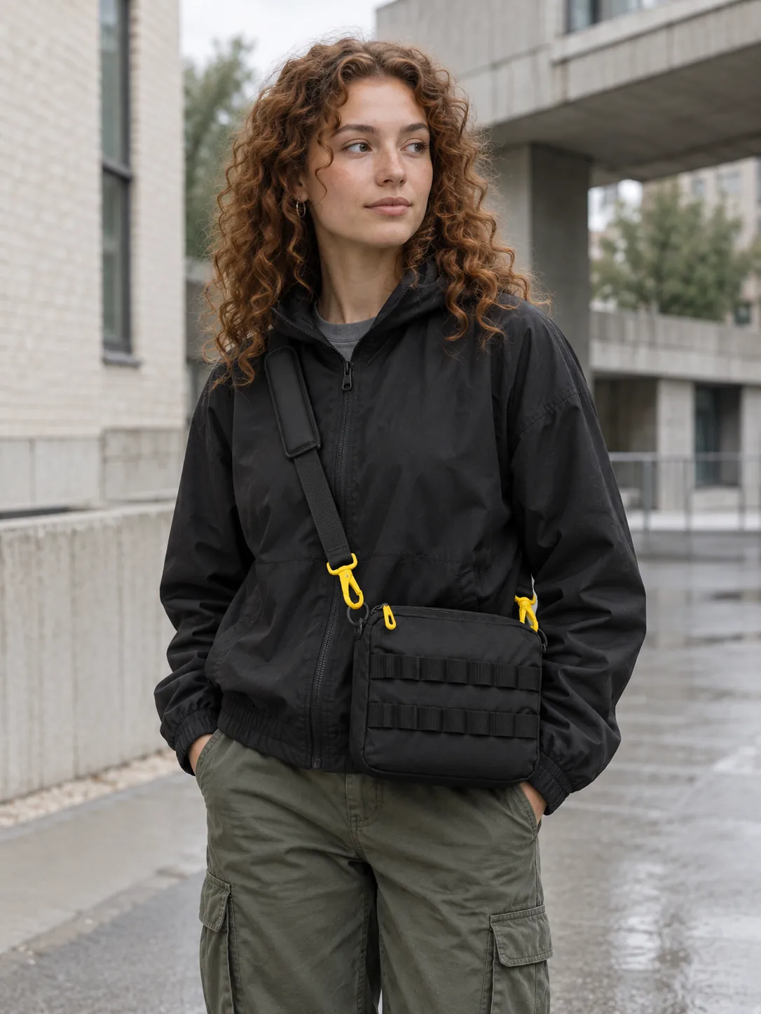 Padded Swap Strap in use