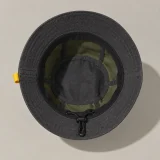 Six-Panel Bucket, inside view with sweatband and size adjuster