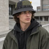 Six-Panel Bucket being worn