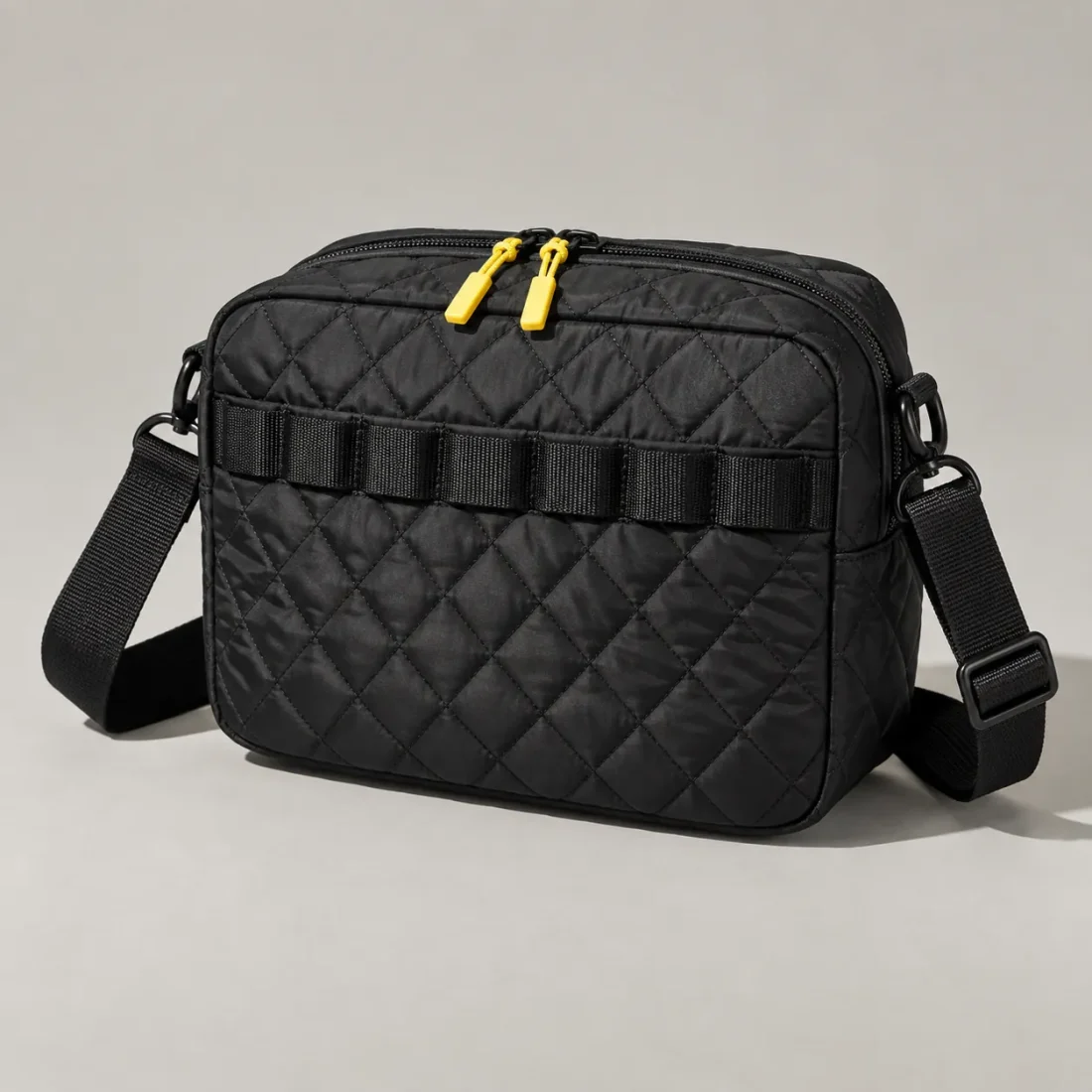 Quilted Box Crossbody, studio photo