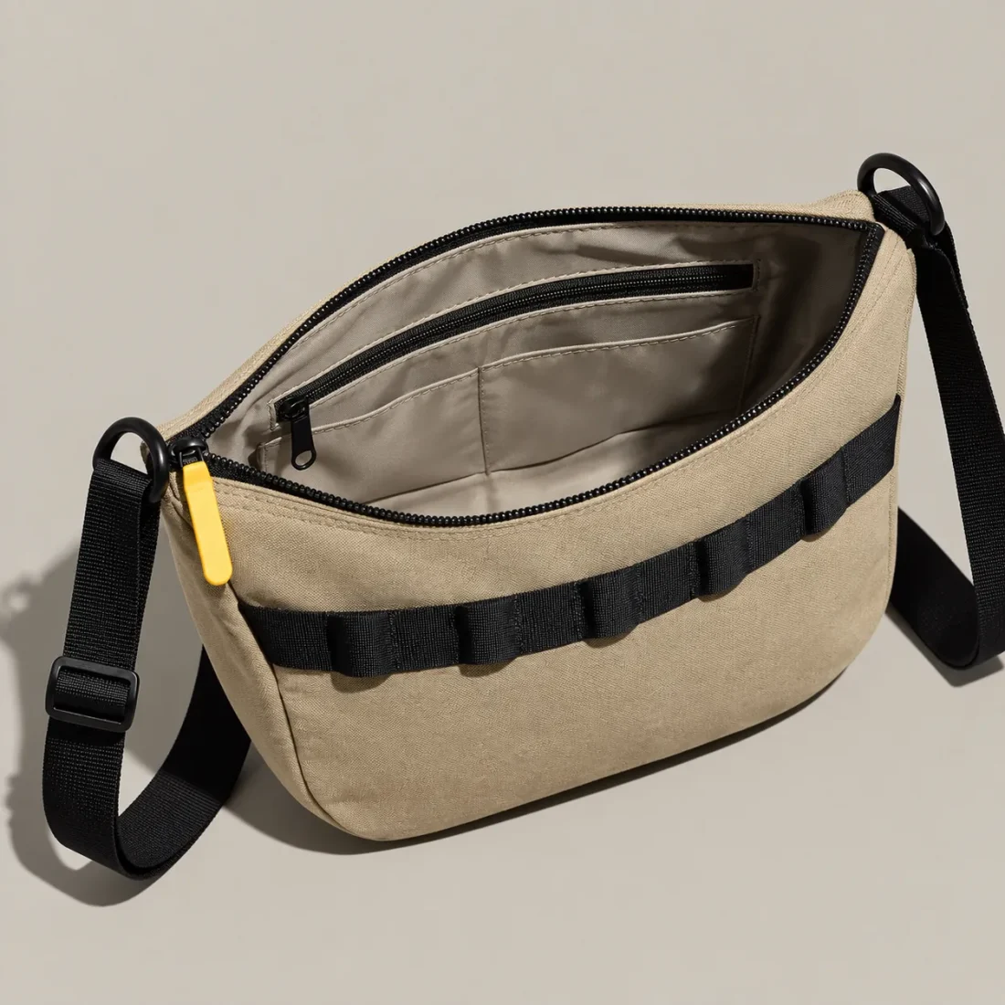 Rail Sling L, opened to show the inside