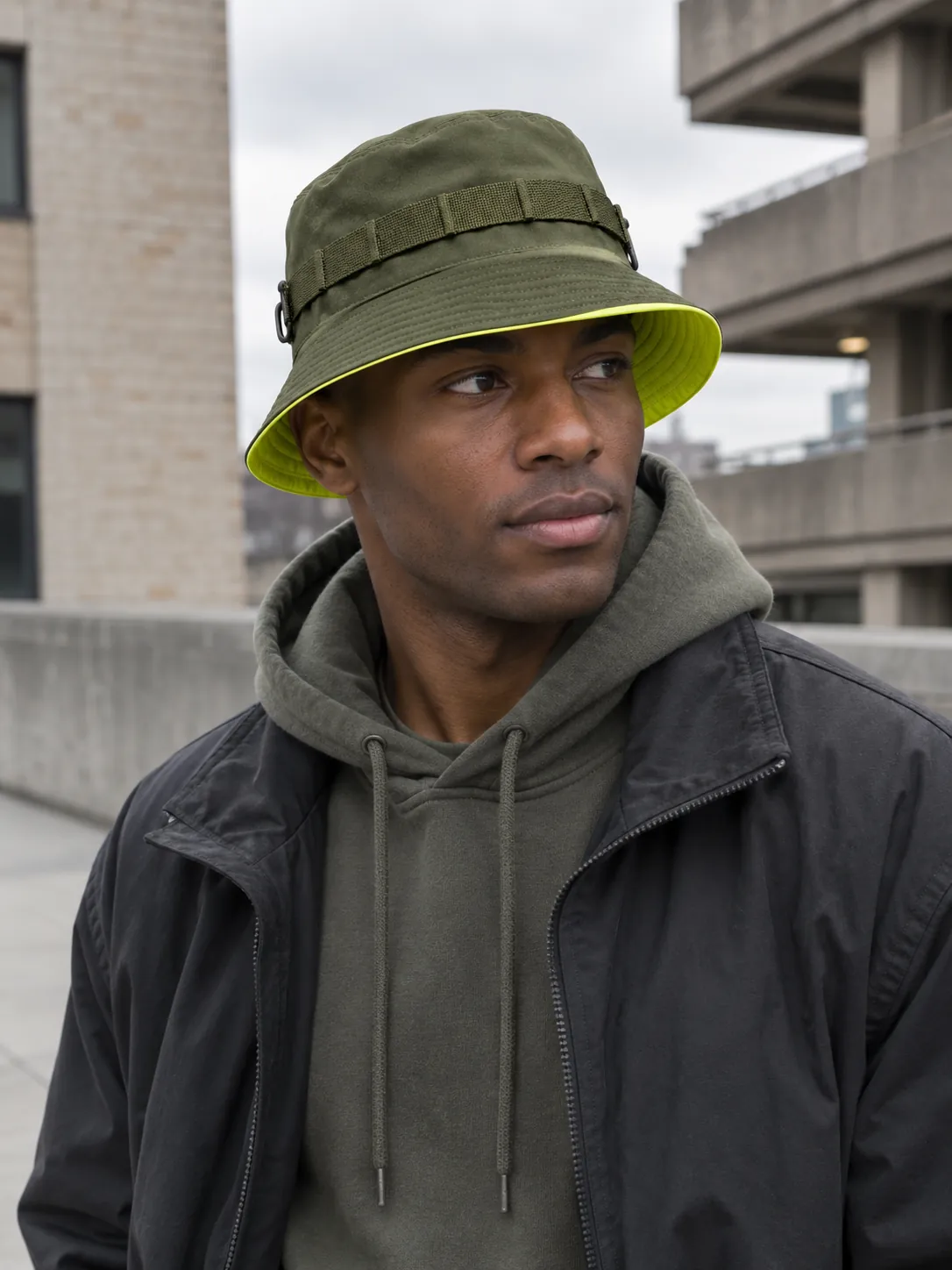 Reversible Signal Bucket being worn