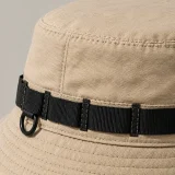 Short-Brim Rail Bucket, close-up of the rail and hardware