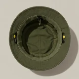 Snap-Brim Bucket, inside view with sweatband and size adjuster
