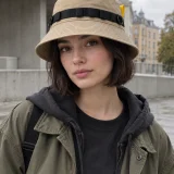 Stitch-Brim Bucket being worn