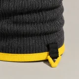 Tape-Trim Gaiter, close-up of the rail and hardware
