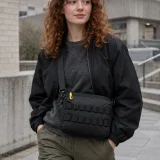 Twin-Rail Crossbody in use