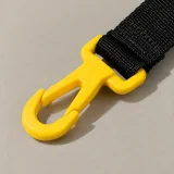 Webbing Chin Strap, close-up of the rail and hardware